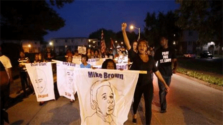 Furia negra en el aniversario de la muerte de Michael Brown Furia negra en el aniversario de la muerte de Michael Brown
